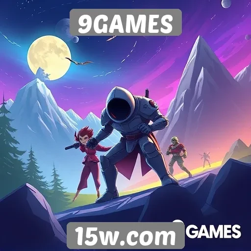Exploração das categorias de jogos disponíveis no 9GAMES