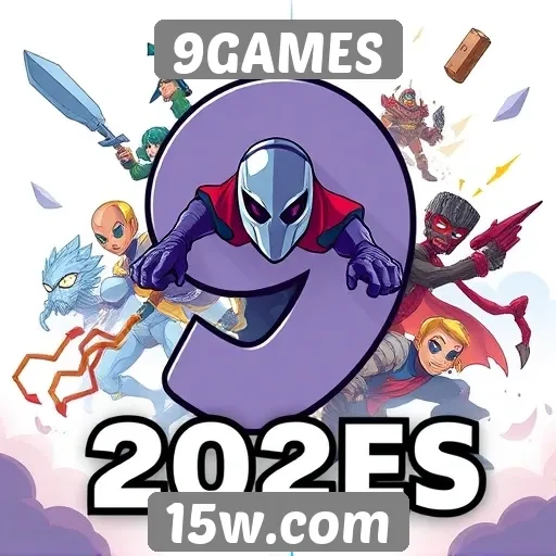 Desempenho do site 9GAMES em 2025